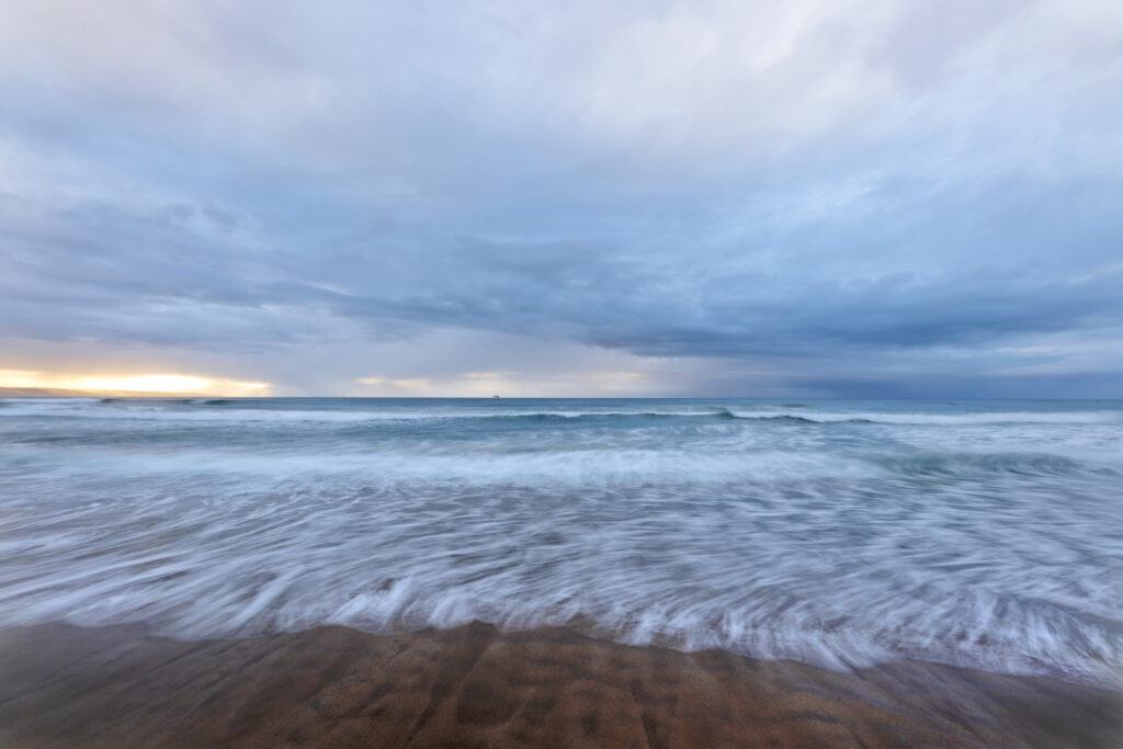Klein Brak beach on a winter’s morning.