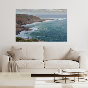 Cape St. Blaize lighthouse stands like a sentry on Mosselbay Point, gazing out to sea.