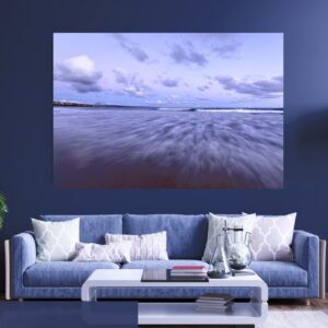 A late afternoon low tide scene on Klein Brak Beach.